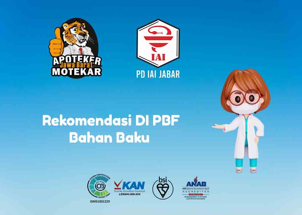 16. Permohonan Rekomendasi di PBF Bahan Baku